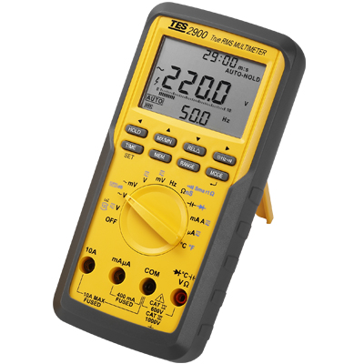 True Rms Multimeter Tes 2900 Tes Electrical Electronic Corp