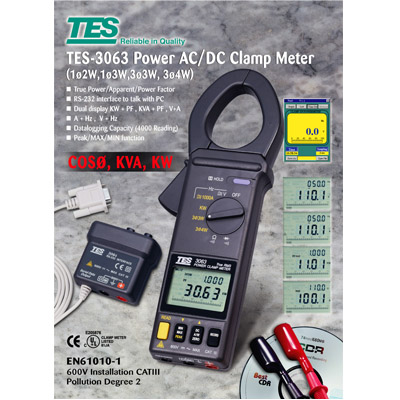 AC/DC 1000A Power  Clamp Meter 