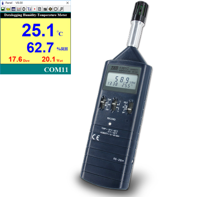 記憶式溫溼度錶 
