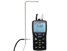 Pitot Tube Anemometer & Differential Pressure Manometer