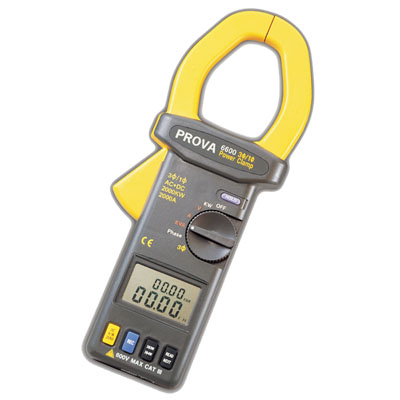 AC/DC 2000A Power Clamp Meter